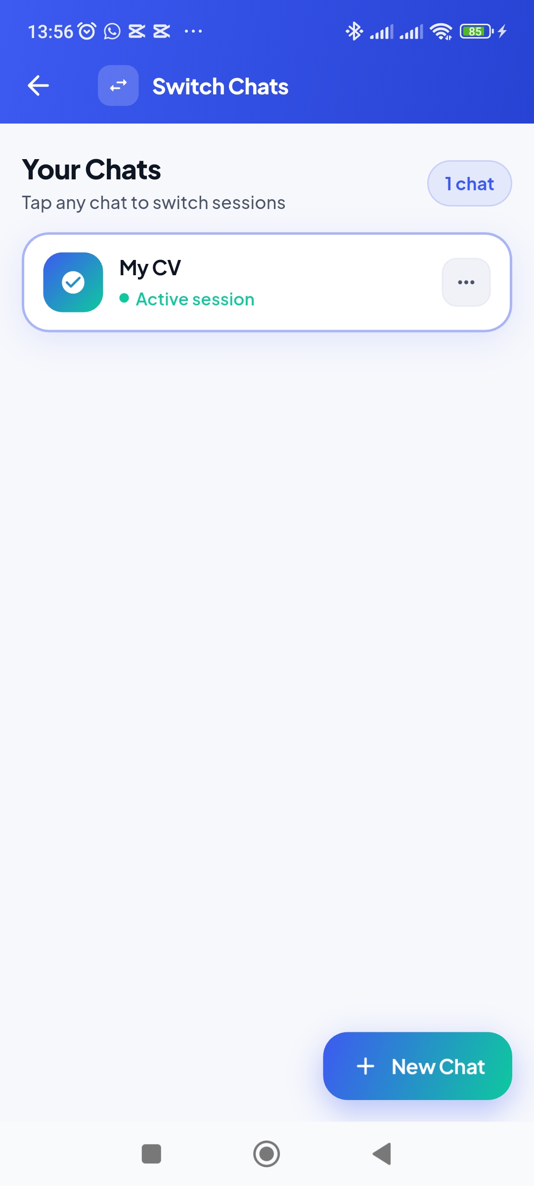 Fambai CV screenshot 3