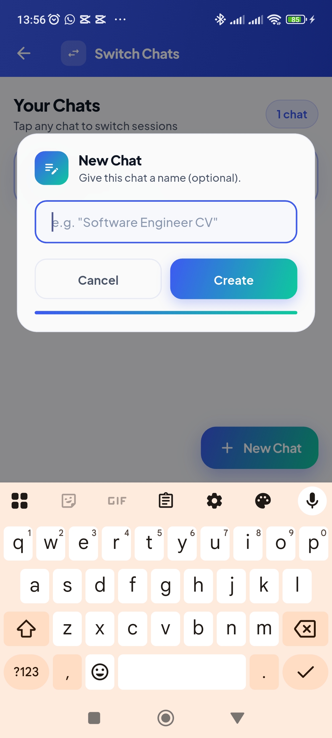 Fambai CV screenshot 4